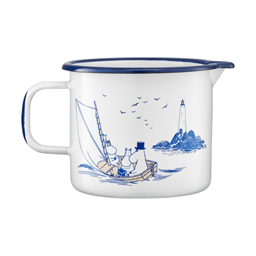 Dzbanek emaliowany Moomin 1,3L - Sailors - Muurla