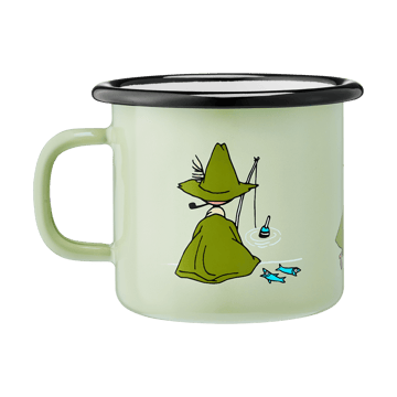 Kubek emaliowany Moomin 250 ml - Snufkin - Muurla