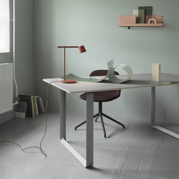 70/70 stół  170x85 cm - Solid oak-Grey - Muuto