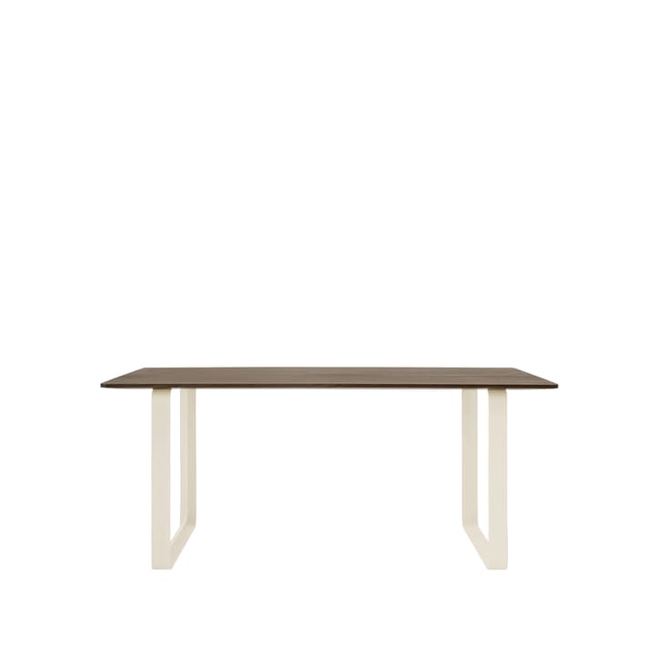 70/70 stół  170x85 cm - Solid smoked oak-Sand - Muuto