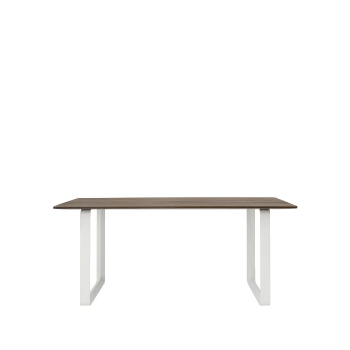 70/70 stół  170x85 cm - Solid smoked oak-White - Muuto