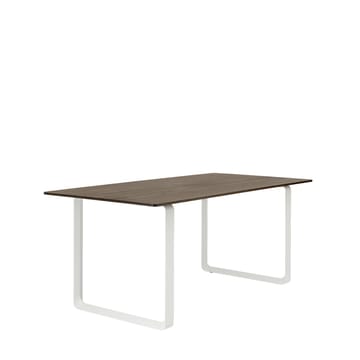 70/70 stół  170x85 cm - Solid smoked oak-White - Muuto