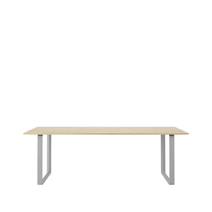 70/70 stół  225x90 cm - Solid oak-Grey - Muuto