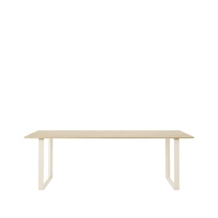 70/70 stół  225x90 cm - Solid oak-Sand - Muuto