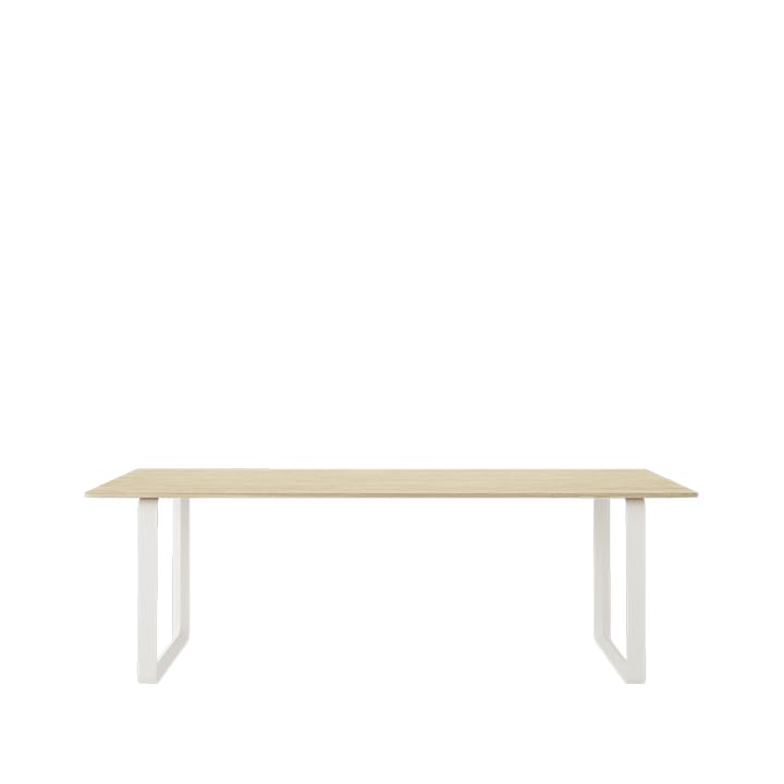 70/70 stół  225x90 cm - Solid oak-White - Muuto