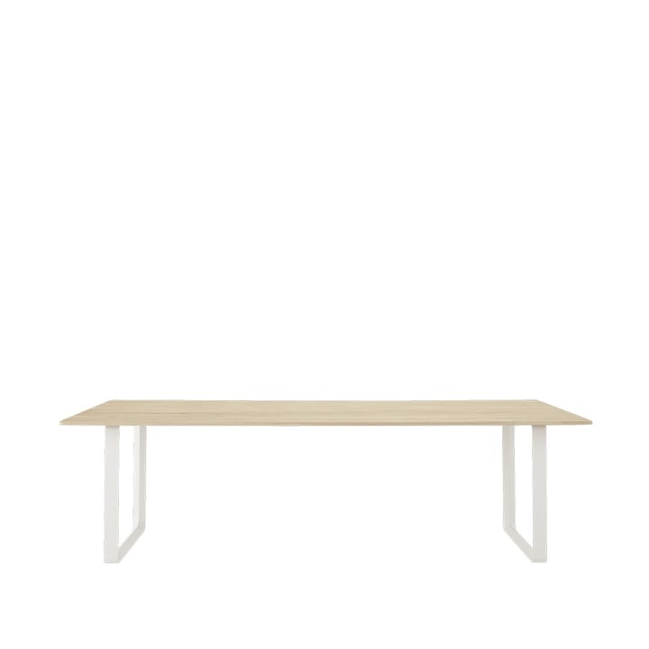 70/70 stół  255x108 cm - Solid oak-White - Muuto