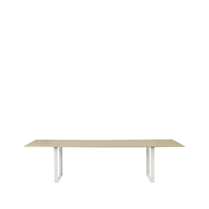 70/70 stół 295x108 cm - Oak veneer-Plywood-White - Muuto