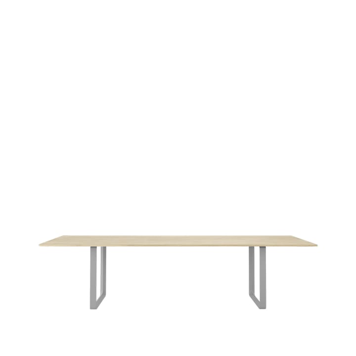 70/70 stół 295x108 cm - Solid oak-Grey - Muuto