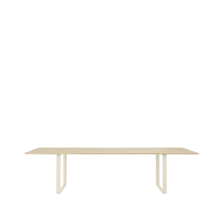 70/70 stół 295x108 cm - Solid oak-Sand - Muuto