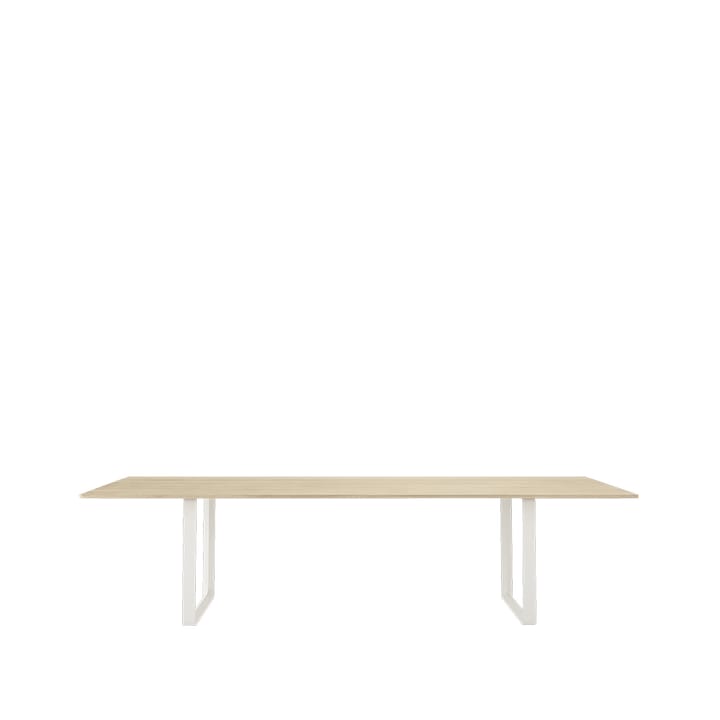 70/70 stół 295x108 cm - Solid oak-White - Muuto