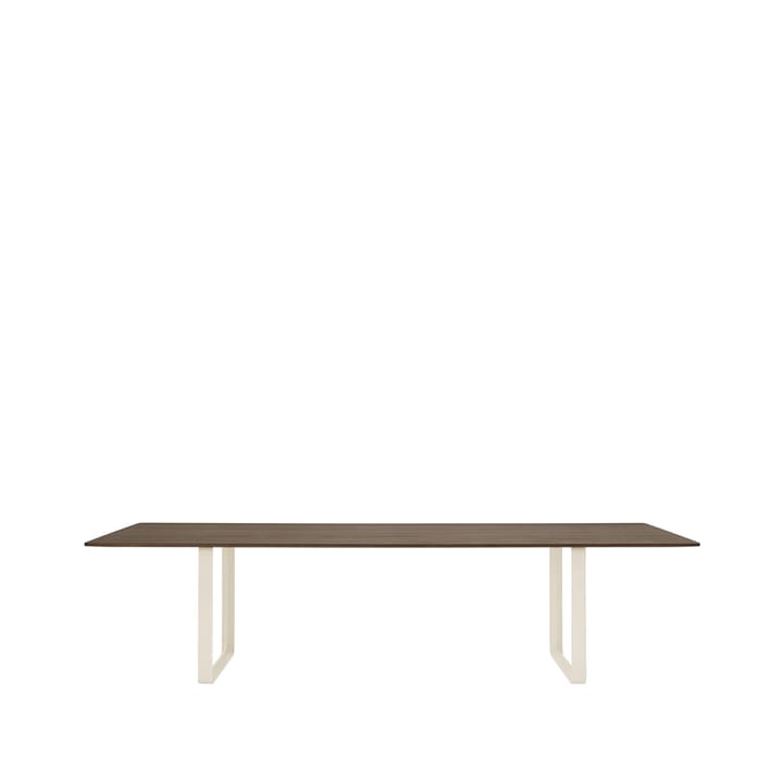 70/70 stół 295x108 cm - Solid smked oak-Sand - Muuto