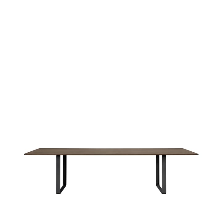 70/70 stół 295x108 cm - Solid smoked oak-Black - Muuto