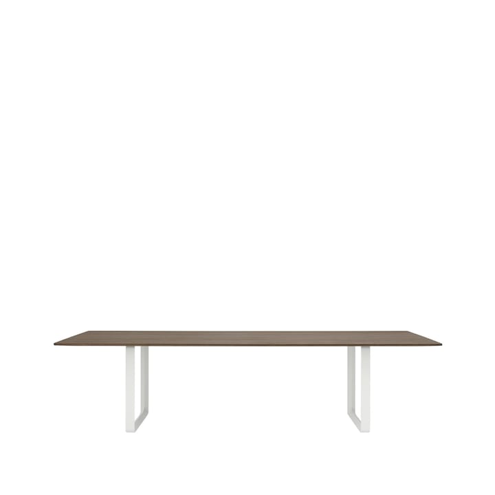 70/70 stół 295x108 cm - Solid smoked oak-White - Muuto