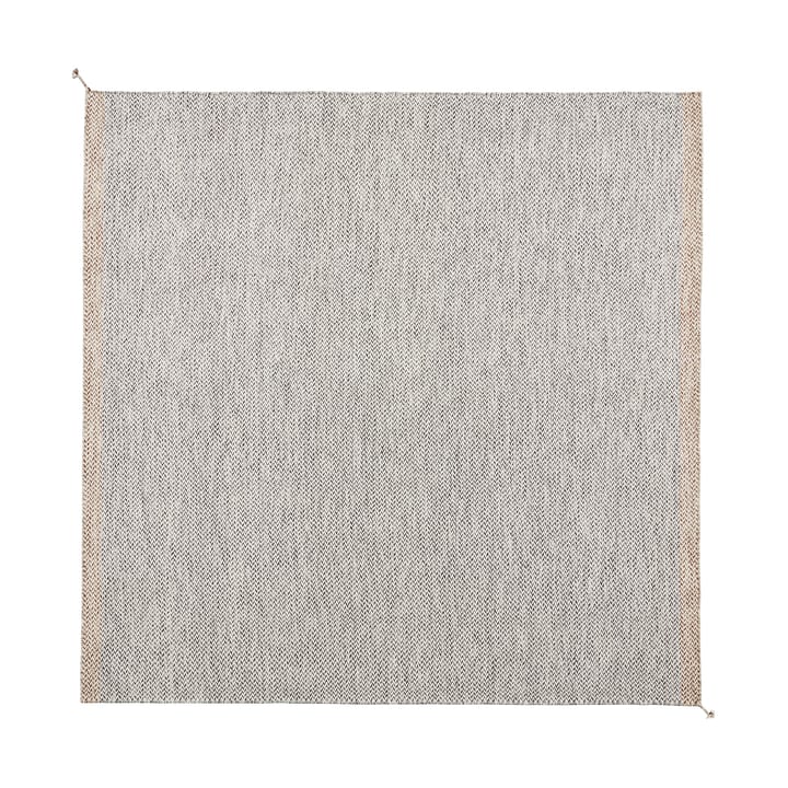 Dywan Ply 240x240 cm - Black-white - Muuto