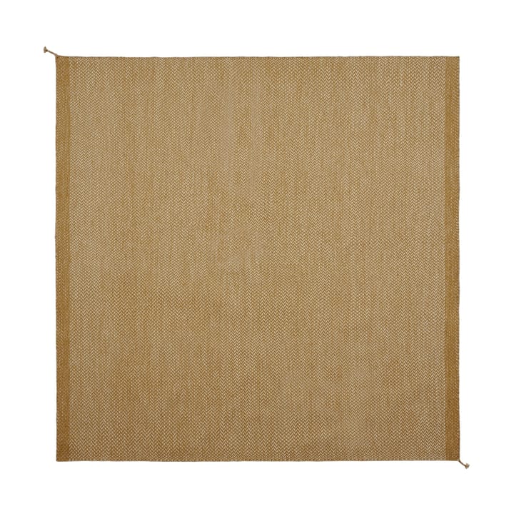 Dywan Ply 240x240 cm - Burnt orange - Muuto