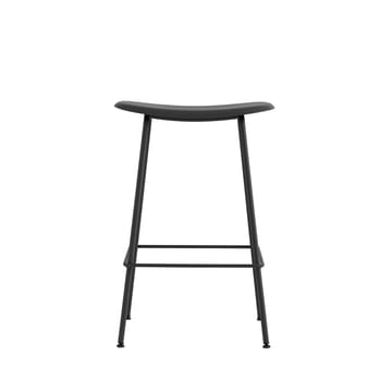 Fiber counter krzesło 65 cm - Black-Anthracite black - Muuto