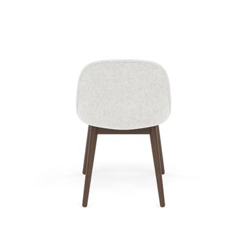 Fiber Side Chair z drewnianymi nogami - Hallingdal nr 110-stained dark brown - Muuto