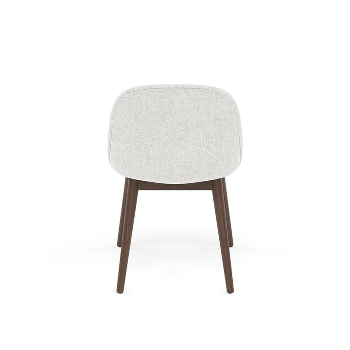 Fiber Side Chair z drewnianymi nogami - Hallingdal nr 110-stained dark brown - Muuto