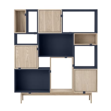 Klipsy Stacked 2.0, opakowanie 5 szt. - Midnight Blue - Muuto