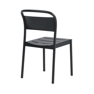 Krzesło Linear Steel Side Chair - Black - Muuto