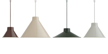 Lampa sufitowa Top Ø28 cm - Głęboka czerwień - Muuto