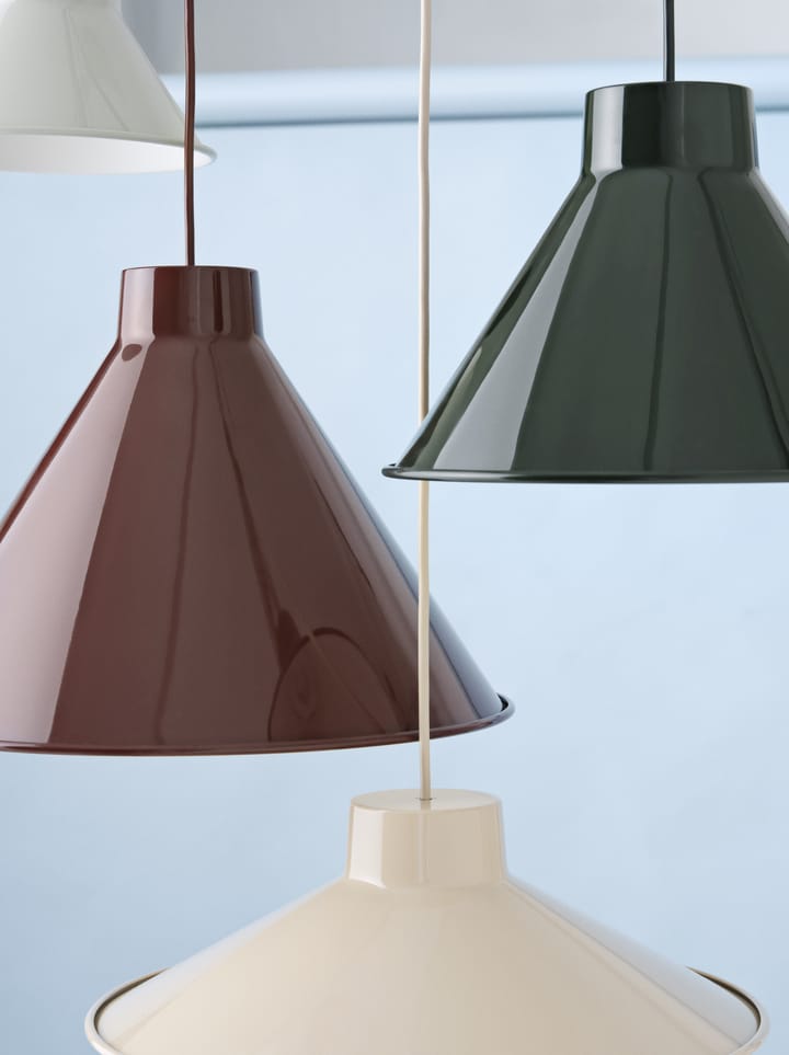 Lampa sufitowa Top Ø28 cm, Głęboka czerwień Muuto