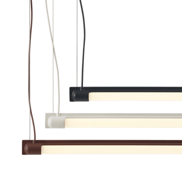 Lampa wisząca Fine 120 cm - Black - Muuto