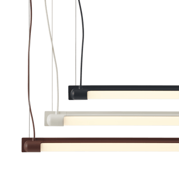 Lampa wisząca Fine 120 cm - Grey - Muuto