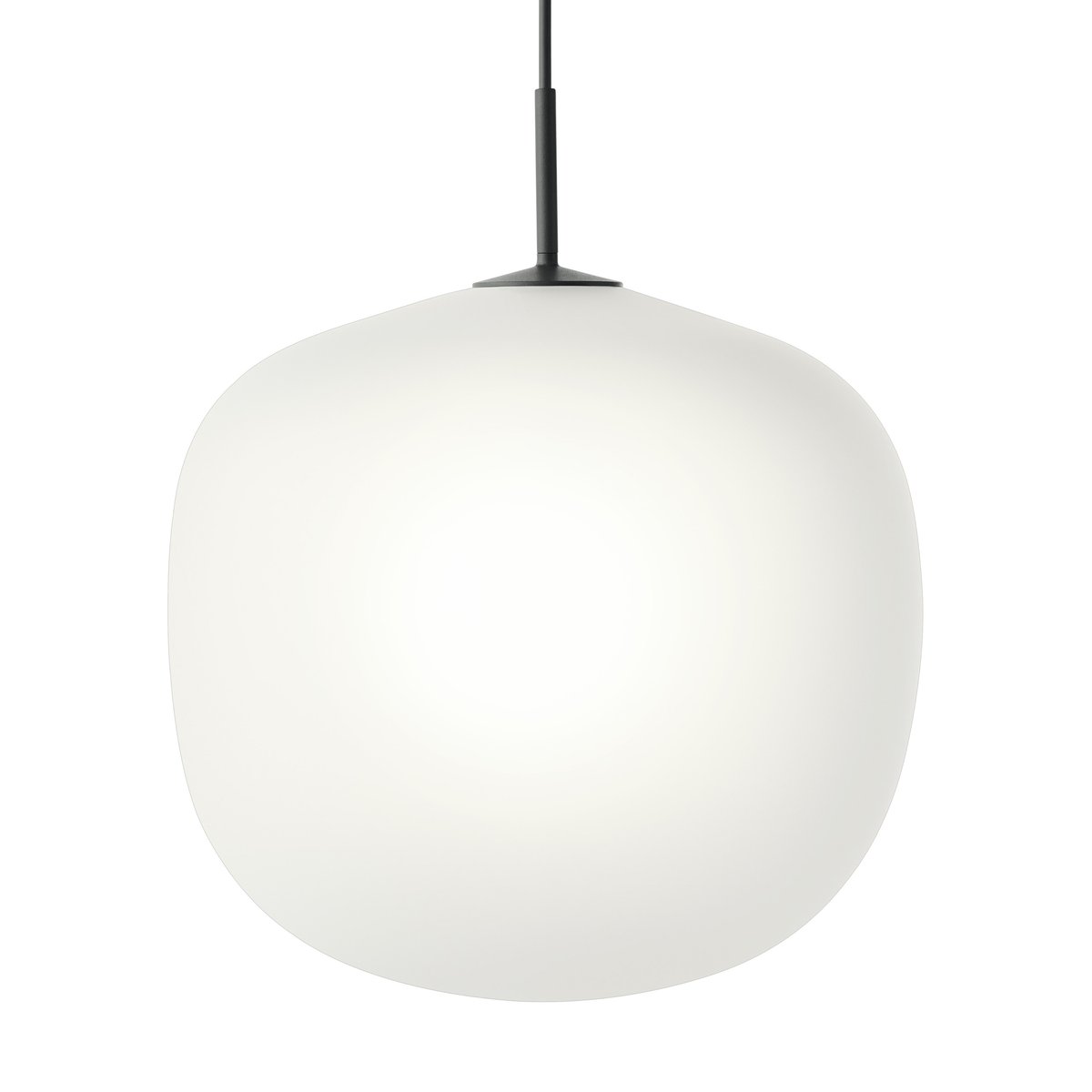 Фото - Люстра / світильник Muuto Lampa wisząca Rime Ø45 cm Czarny 