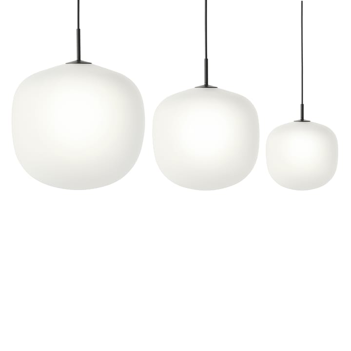 Lampa wisząca Rime Ø45 cm - Czarny - Muuto