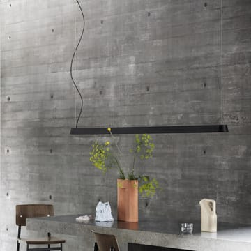 Linear lampa wisząca - black, 87,2 cm - Muuto