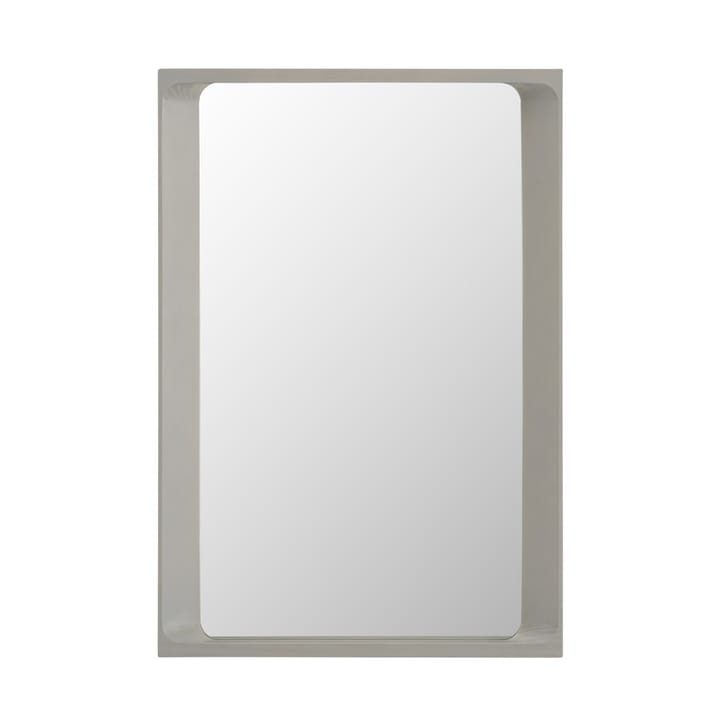 Lustro Arced 80x55 cm - Light grey - Muuto