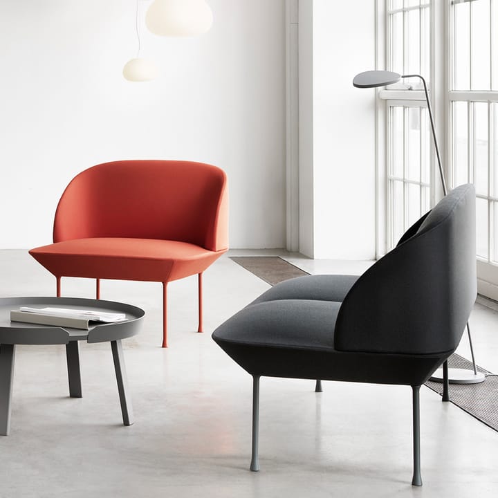 Oslo kanapa 1-osobowa, Steelcut 180-Dark Grey Muuto