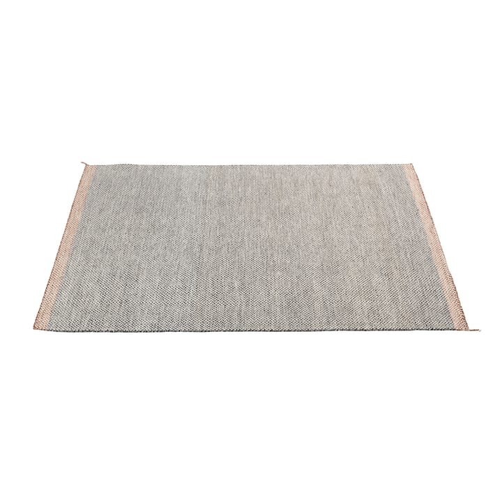 Ply dywan wełniany 170x240 cm - Czarny-biały - Muuto