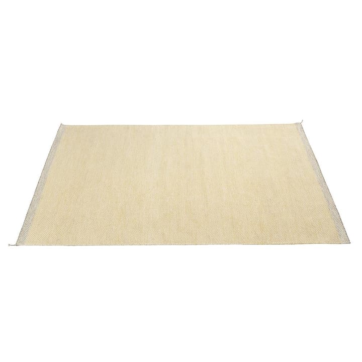 Ply dywan wełniany 200x300 cm - żółty - Muuto