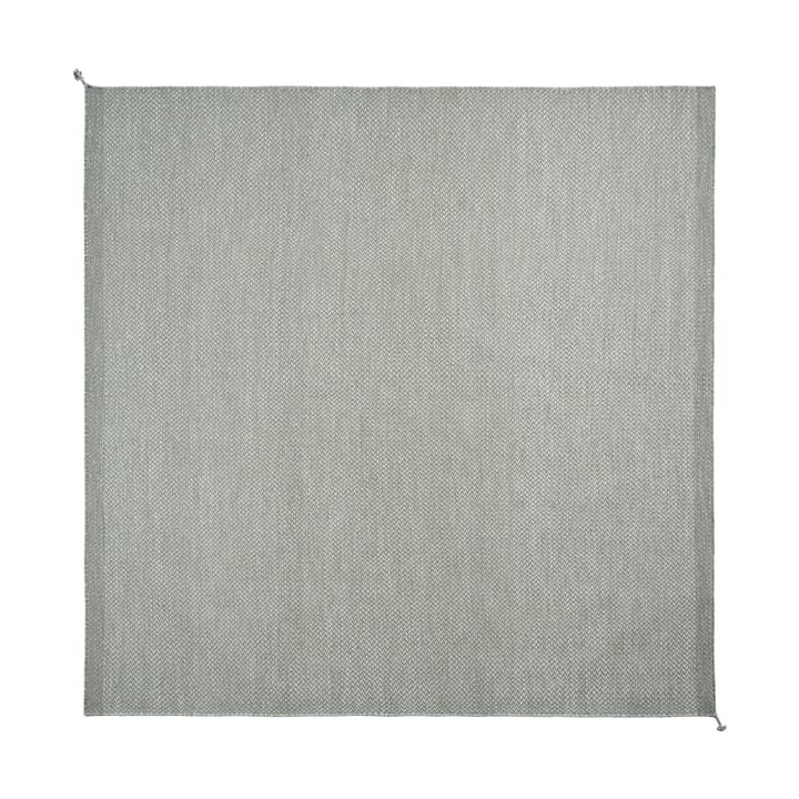 Ply dywan wełniany 240x240 cm - Grey - Muuto