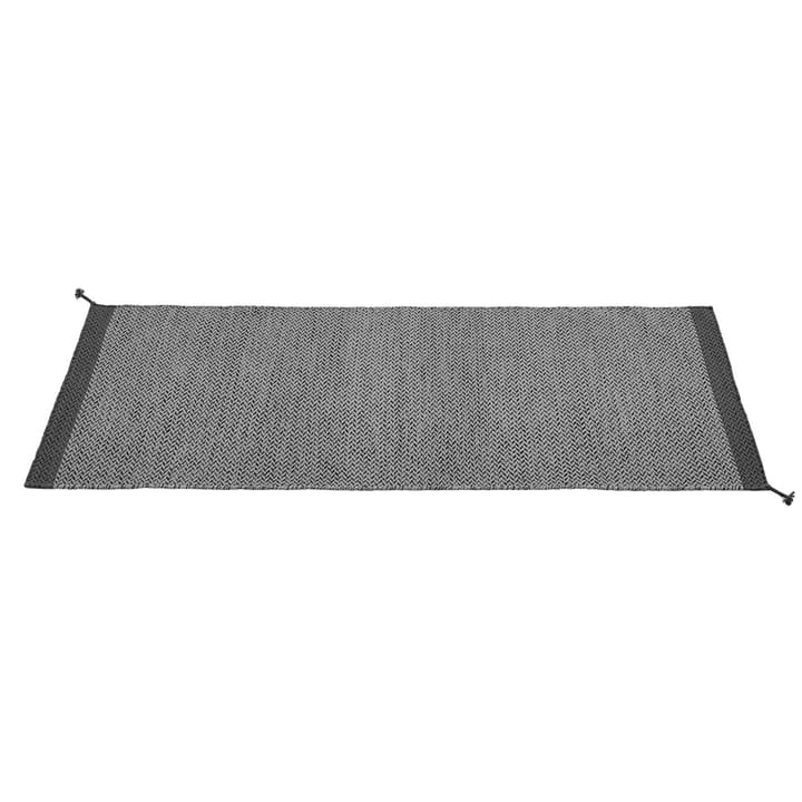 Ply dywan wełniany 80x200 cm - Dark grey - Muuto