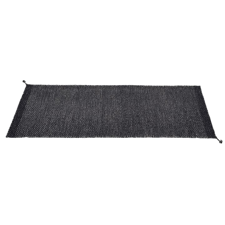 Ply dywan wełniany 80x200 cm - Midnight blue - Muuto