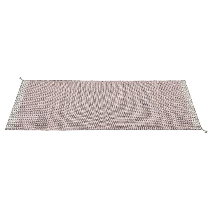 Ply dywan wełniany 80x200 cm - Rose - Muuto