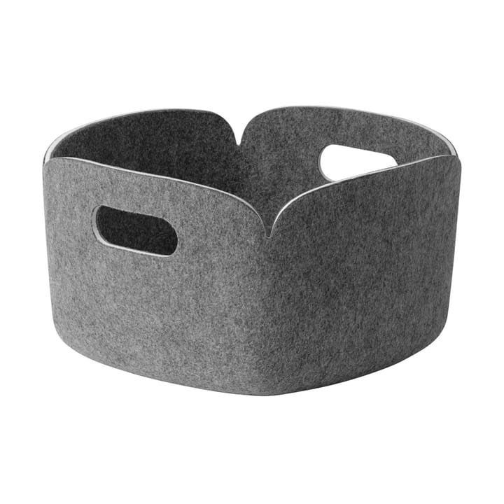 Restore kosz do przechowywania 28x28 cm - Grey mélange - Muuto