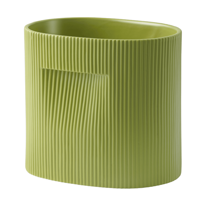 Ridge doniczka 24 cm - Moss green - Muuto