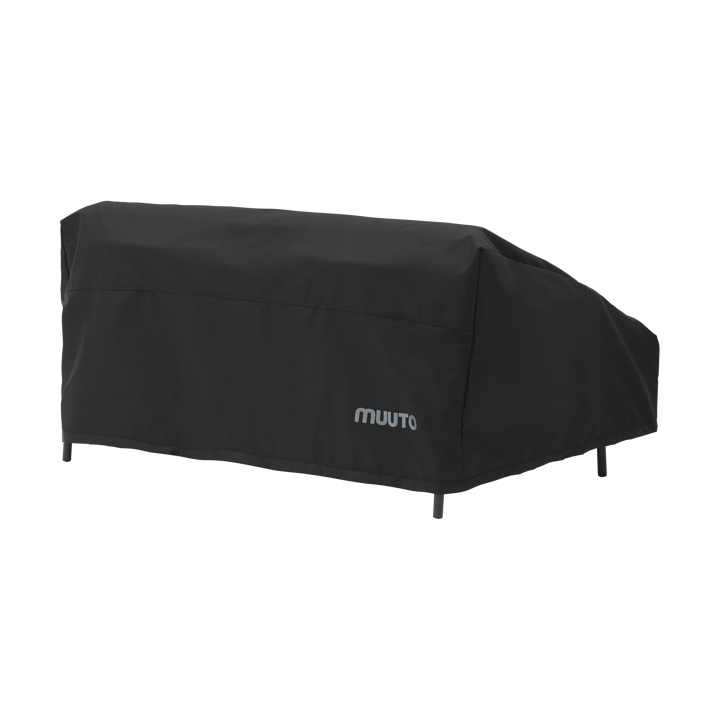 Settle Outdoor pokrowiec ochronny na sofa 2-osobowa - Black - Muuto