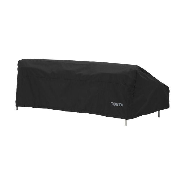 Settle Outdoor pokrowiec ochronny na sofa 3-osobowa - Black - Muuto