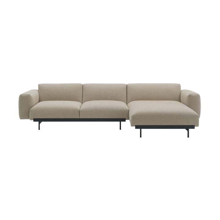 Sofa modułowa 3-osobowa In Situ configuration 6 - Ecriture 240-Black - Muuto