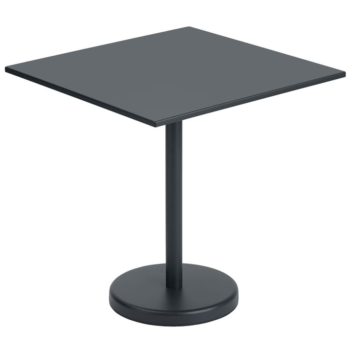 Stół Linear Steel Table 70x70 cm - Black - Muuto