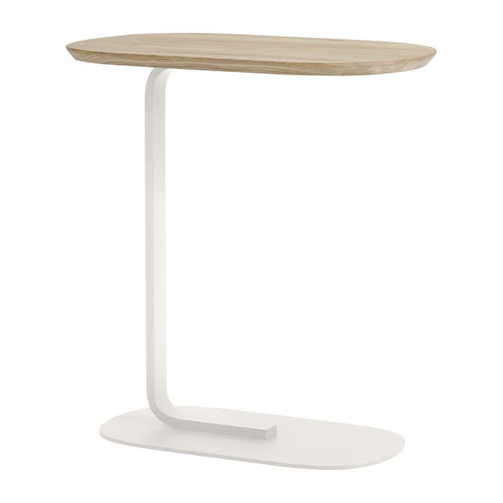 Stolik boczny Relate 60,5 cm - Dąb-off white - Muuto