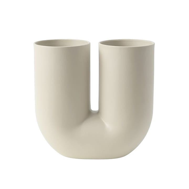 Wazon Kink 26 cm - Piaskowy - Muuto