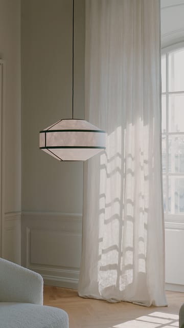 Kite lampa wisząca Ø55 cm - White-black - New Works