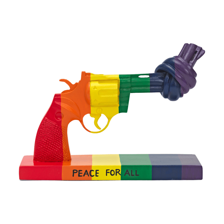 Dekoracja Peace for All 19 cm - Multi - Non Violence