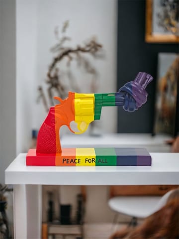 Dekoracja Peace for All 19 cm - Multi - Non Violence